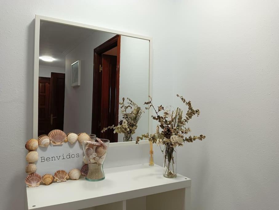 Apartamento Piso A Capela Con Vistas Al Mar Finisterre Exterior foto