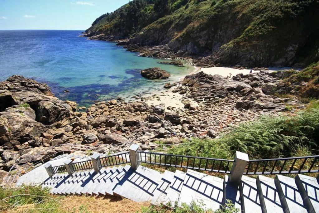 Apartamento Piso A Capela Con Vistas Al Mar Finisterre Exterior foto