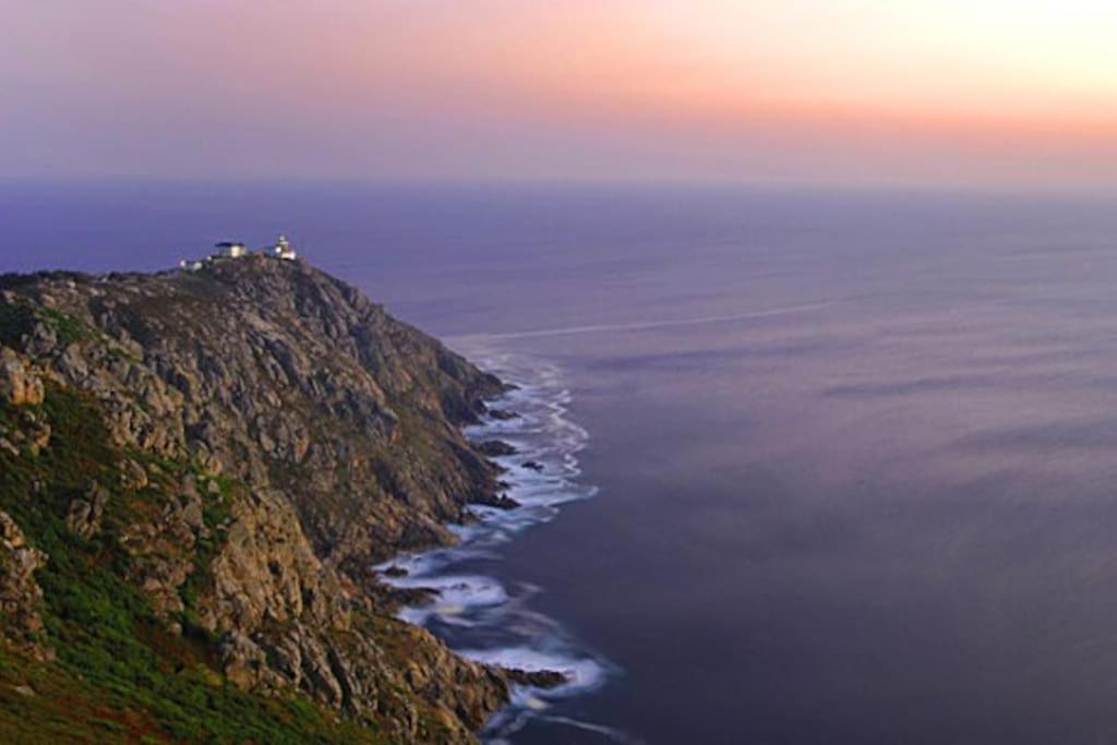 Apartamento Piso A Capela Con Vistas Al Mar Finisterre Exterior foto