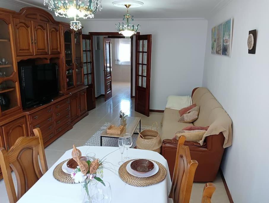 Apartamento Piso A Capela Con Vistas Al Mar Finisterre Exterior foto