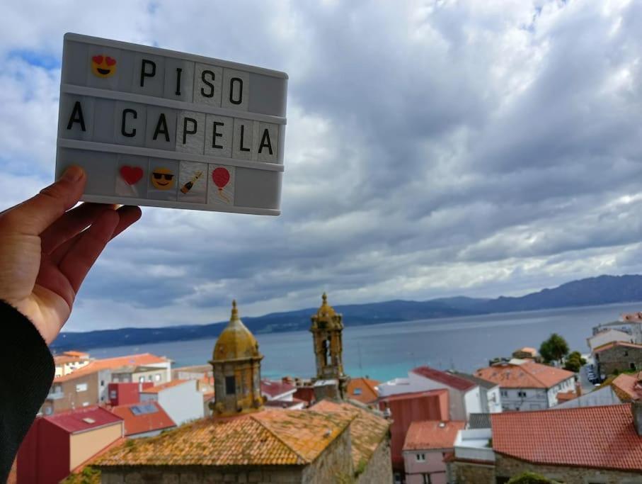 Apartamento Piso A Capela Con Vistas Al Mar Finisterre Exterior foto